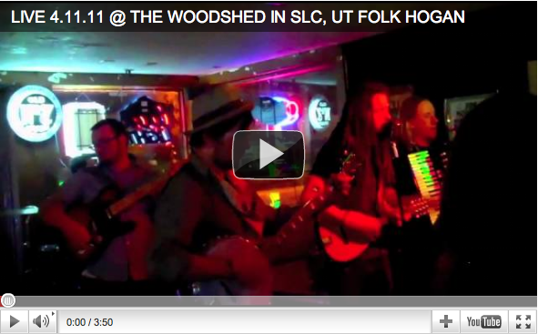 VIDEO LIVE 4.11.11 @ THE WOODSHED IN SLC, UT
