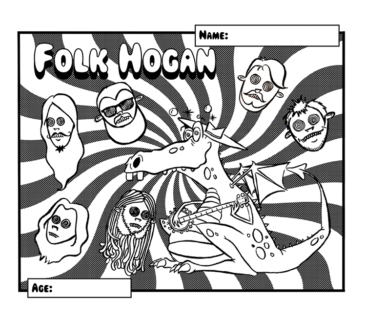 Folk Hogan Coloring Contest